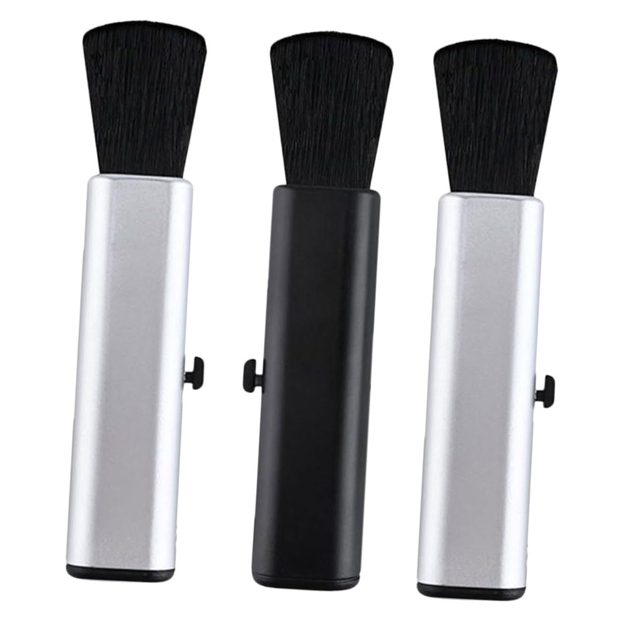 VANZACK 3Pcs Foldable Telescopic Guitar Dust Removal Brushes Durable Cleaning Tools for Guzheng Ukulele and Piano Efficient Dust Cleaner for Musicians and Music Lovers