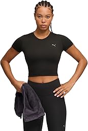 PUMA W Cloudspun SS Twist tee Camisetas Unisex Adulto (Pack de 1)