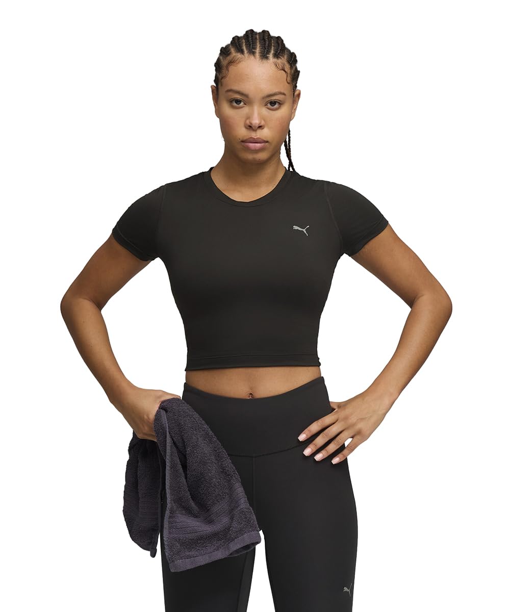 PUMA W Cloudspun SS Twist tee Camisetas Unisex Adulto (Pack de 1)