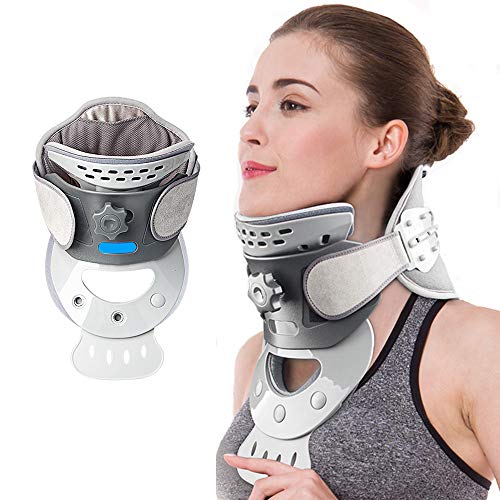 Preisvergleich Produktbild QBWASY Hals zugvorrichtung - Medical Neck Cervical Traction Device - Nackenmassagegerät für den Heimgebrauch - Neck Brace - Improved Spine Alignment