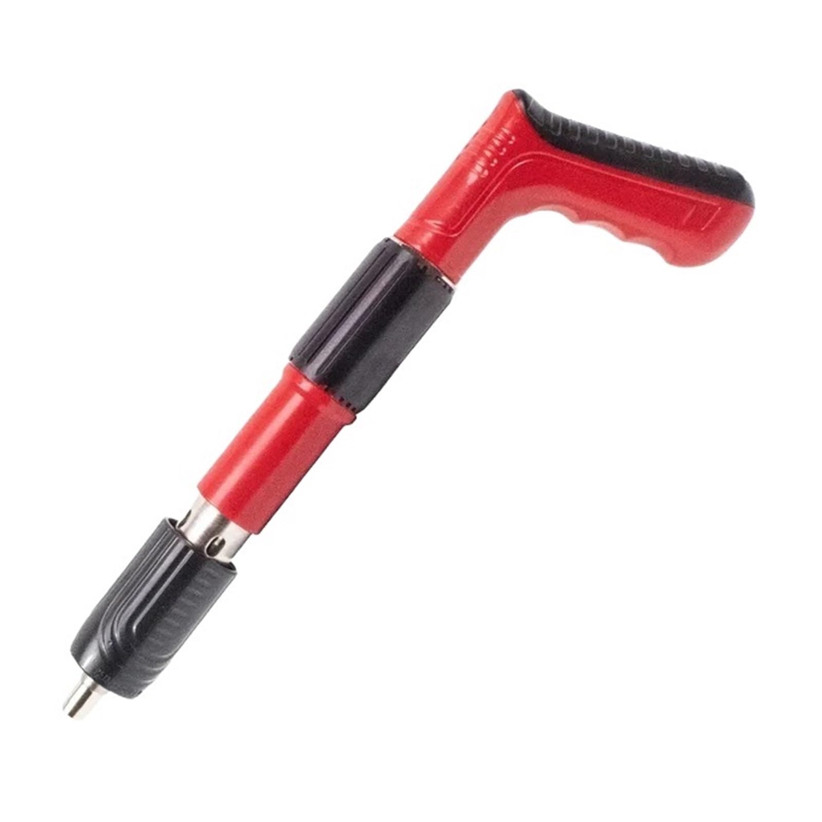 Pistola For Chiodi Manuale In Acciaio For Rivettatura For Fissaggio A Parete, Lavorazione Dei Metalli, Installazione A Soffitto E A In Cemento Wireless High Penetration(Red)