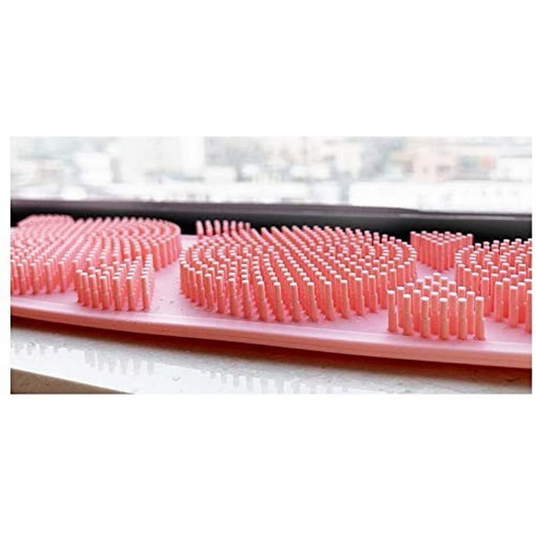 UGU ZONE Silicone Dual Sided Back Scrubber Brush And Massager Foot Sole Cleaner Shower Bath Belt 4