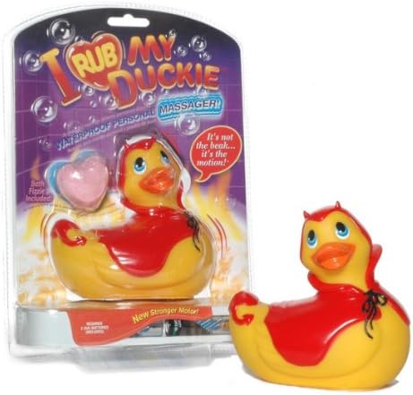 PATO VIBRADOR DIABLO ROJO DE BIG TEAZE TOYS : Amazon.es ...