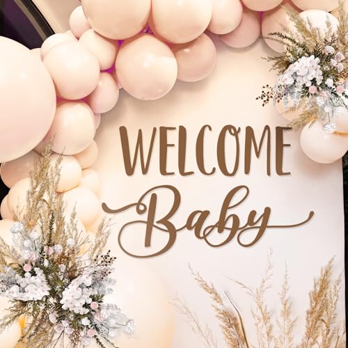 Decoración Baby Shower Vinilo Bienvenida Bebé