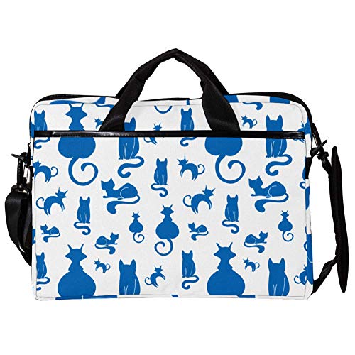 Funda de portátil 15.4 pulgadas antigolpes con correa de gatos
