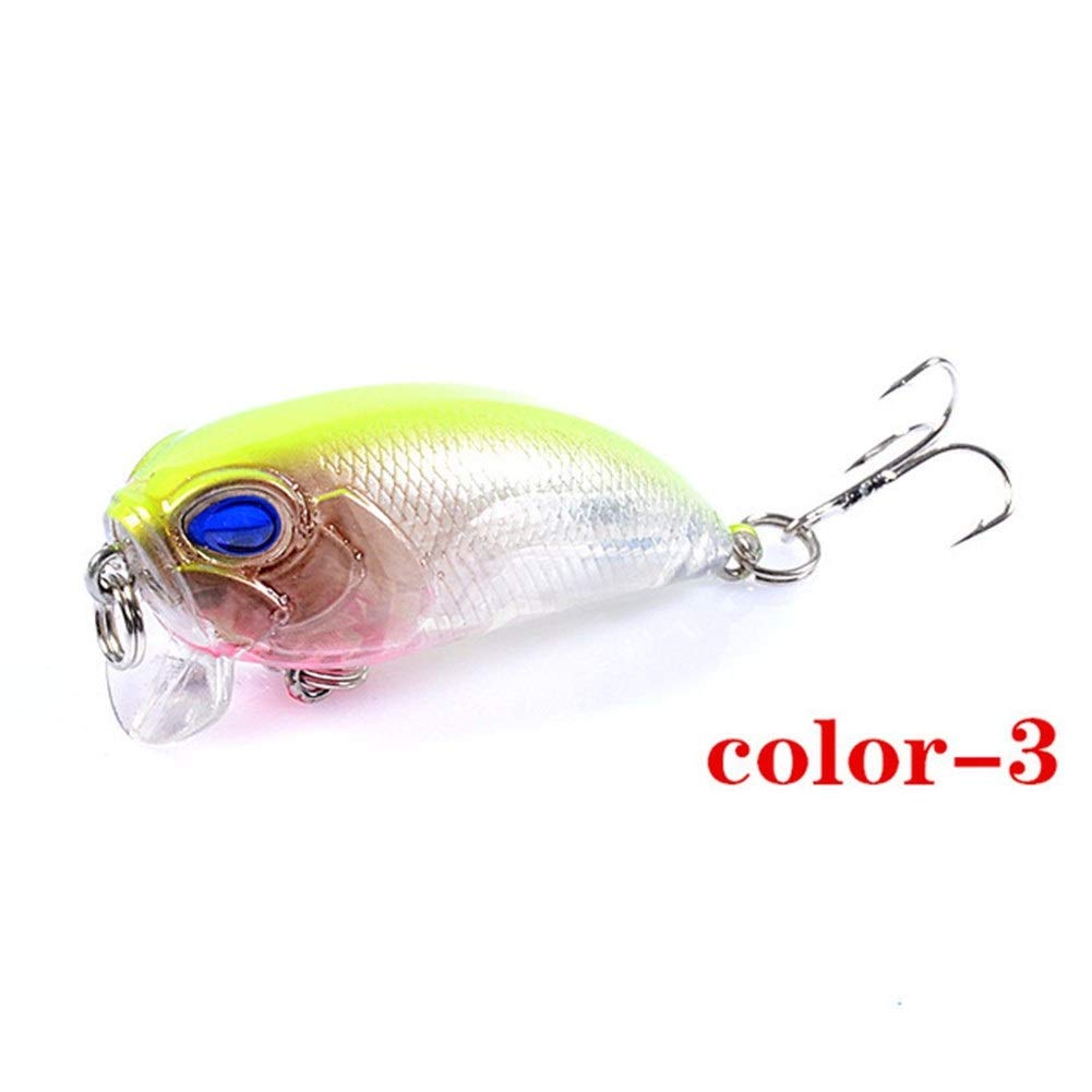 Soft Fishing Köder, Fishing Sinking Lure 1pc Topwater Angelköder Wobbler 5cm 7,1g Crankbait Künstlicher Harter Köder 3D Augen Pesca Bass Swimbait Minnows Karpfen