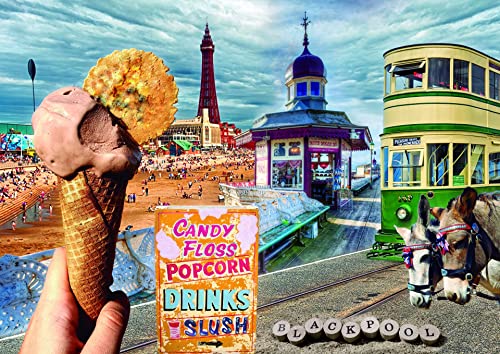 Showpiece Puzzles 2 x 1000 Piece Collection (Blackpool), 48 x 68 cm - Image 3