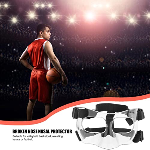 Broken Nose Mask For Sports, Nose Guard Adjustable Face Covering With Padding, Mask For Broken Nose - Sports Anti-Collision Covering For Children Teenagers Women And Man #TOP1
