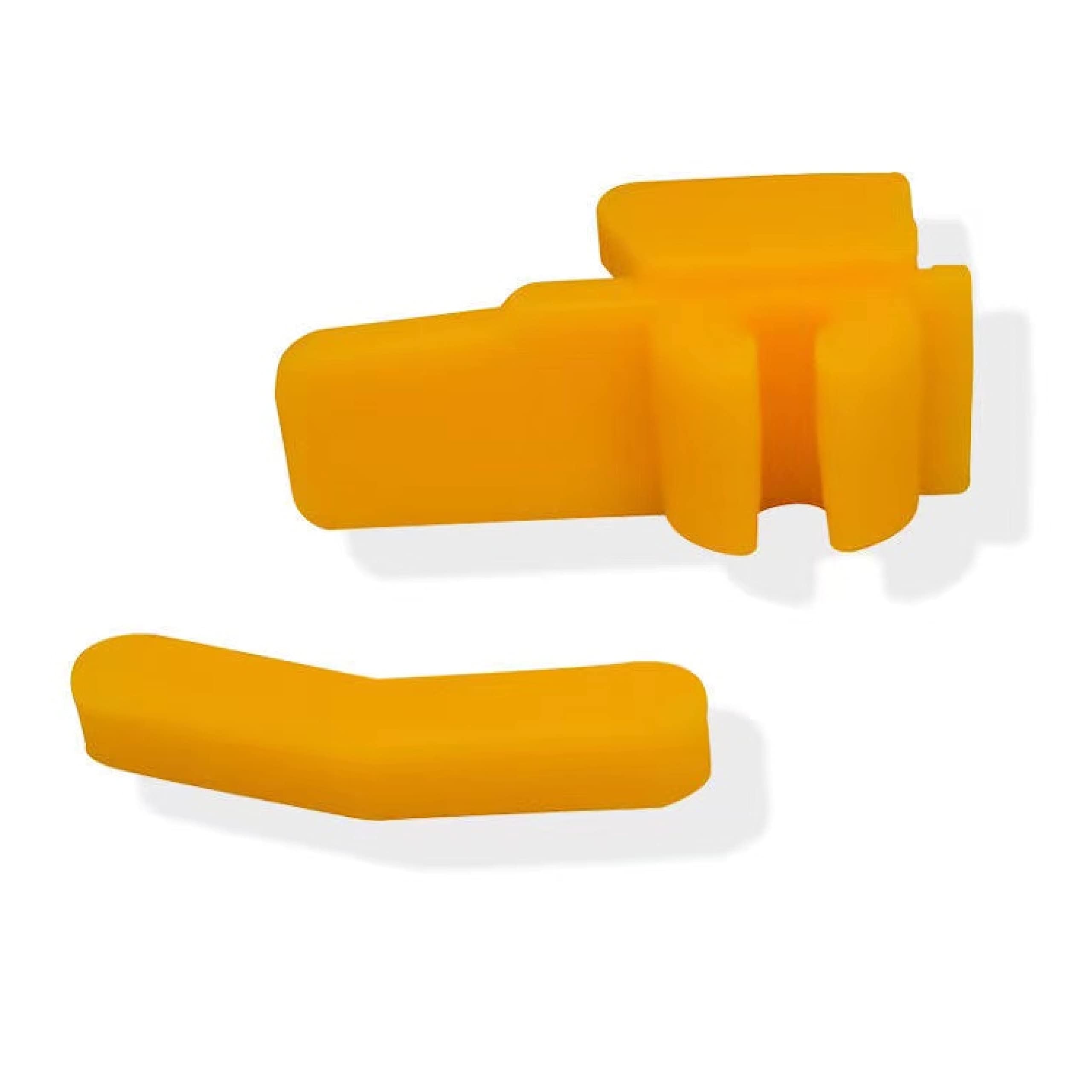 Ewandor Case van 200 Packs, 6Pairs/Pack, Bandenwisselaar Plastic Insert | Nylon velgbeschermer voor Mount Demount Head,04YCM|Geel