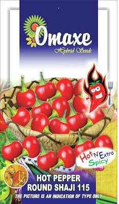 Indica Super Agri Green Chilli Round Shaji 30+ Seeds Pack x 2 Packets (B01CXBRYIO) Amazon Price History, Amazon Price Tracker