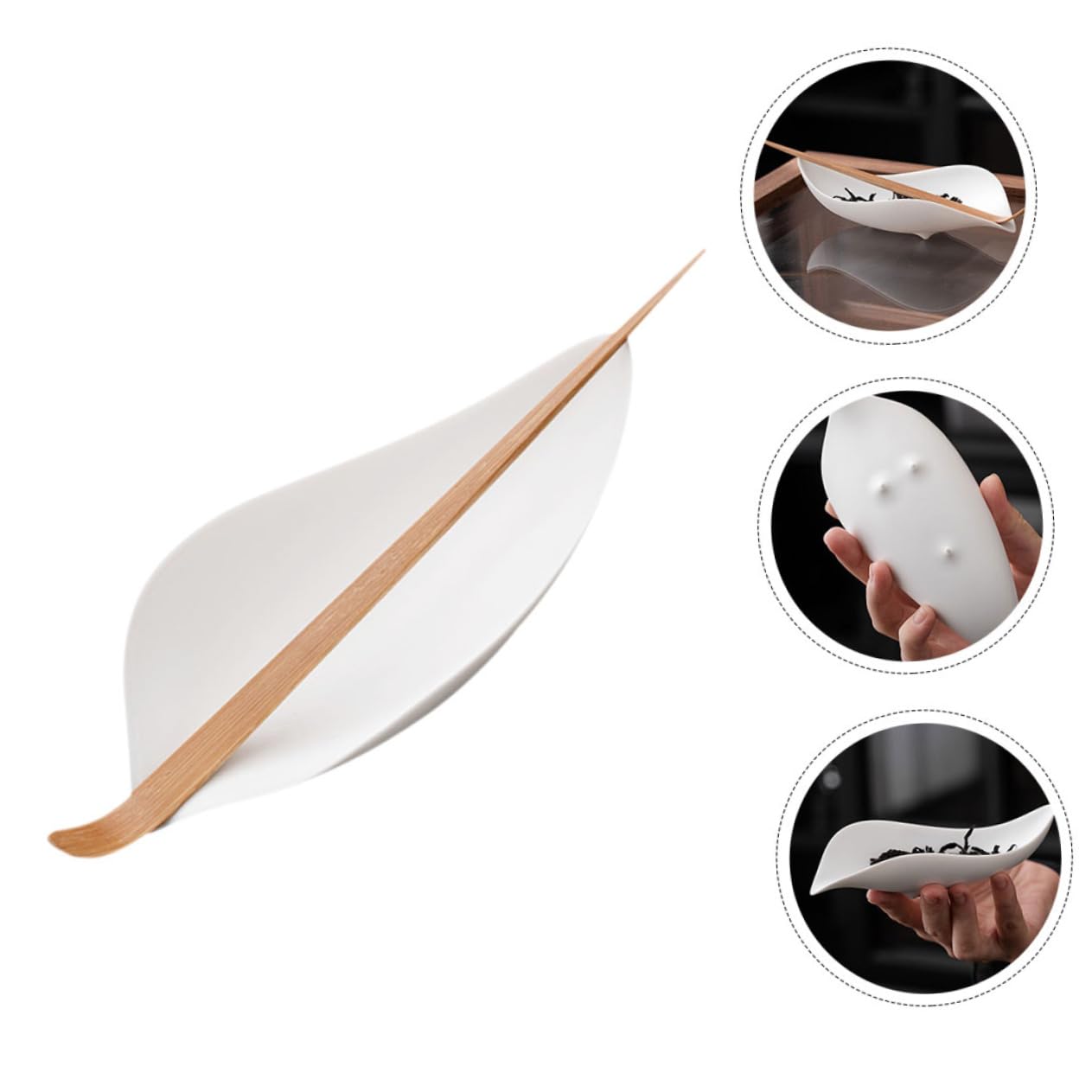 Mobestech 1 Set Multi Function Tea Scoop Smooth and Lightweight Tea Spoon for Easy Brewing and Serving Design for Home Kitchen Use