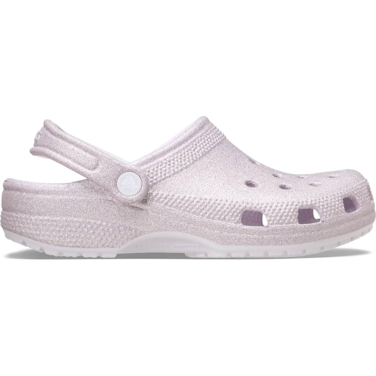 Classic Glitter Clog Unisex Yetişkin Ev Terliği, Grape Ice, 39/40