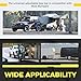 KUAFU Adjustable Tow Bar W/Safety Chain 5000 lbs Towing Capacity Compatible with Most Bumpers and Mounting Area Ranges from 24