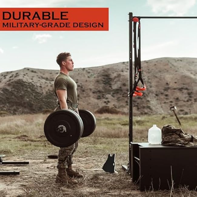 World's Smallest Deadlift Jack - Ultra-Strong 1100 lb Capacity - Lightweight & Portable - No Hands Needed! - Perfect for Deadlifts, Powerlifting, Hip Thrusts - USA Made - Patented Hands-free Design