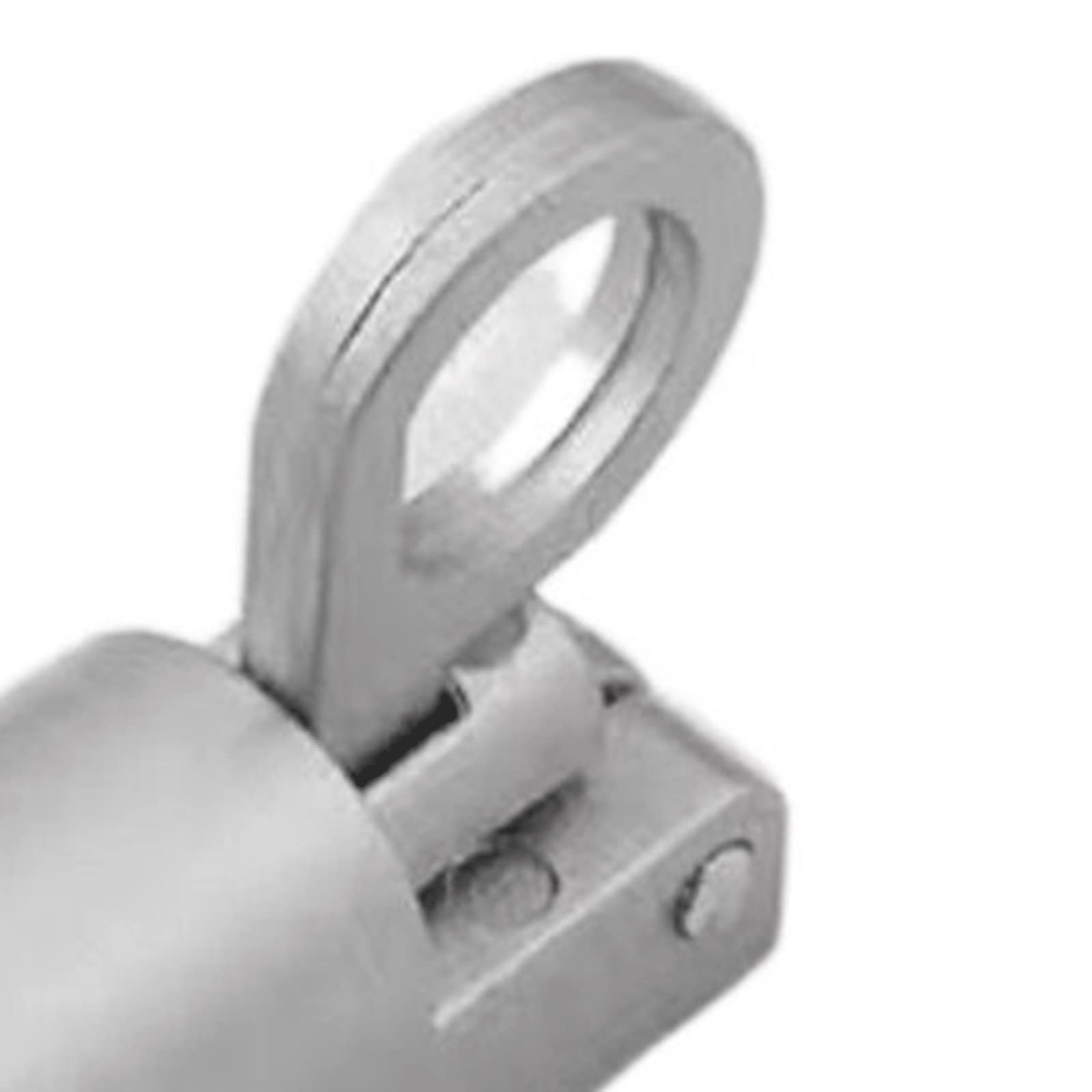 Bullone della Porta di casa Chiusura di Sicurezza Hasp Anello Scorrevole Serratura in Lega di Alluminio Chiusura a Molla Automatica Chiusura a Molla for Porta Finestra