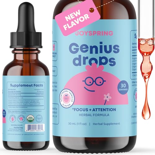 Amazon.com: JoySpring Glutathione Liquid and Genius Drops Smartberry  Vanilla for Kids : Health & Household