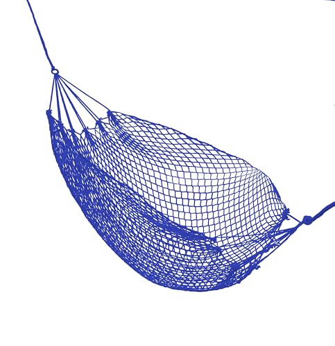 Iconikal Camping & Backpacking Rope Hammock, Blue, 300LB Capacity