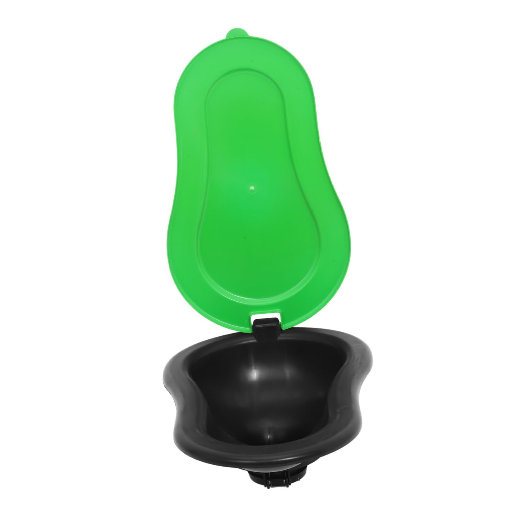 ARTIBETTER Portable Squat Toilet Temporary Urinal Large Plastic Pan for Women Easy to Fold