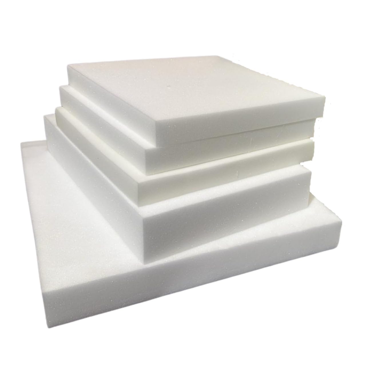 Sleep Wish White Upholstery Foam Chair pads Foam Padding - Premium Quality Foam Cut To Size Furniture Cushion High Density Seat Pads - Renovate your Furniture Now (5 in, 25.5 x 11.5 in)