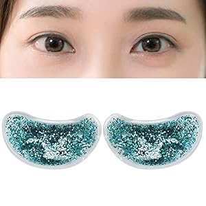 Oogtherapie Gel Packs, Herbruikbare Eye Gel Pad Eye Gel Ice Pack voor Ogen voor Vrouwen voor Meisje voor Donkere Kringen…