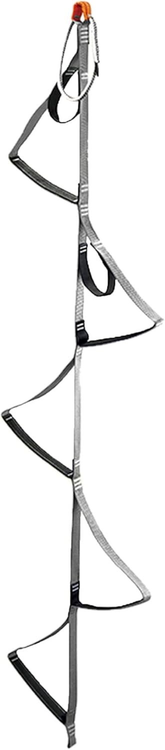 TRANGO 5 Step Ladder - Aid Climbing Etrier for Big Wall Climbing, Reinforced Clip-in Point, 148cm Length, 300kg Strength