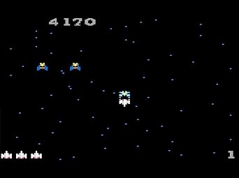 GALAGA 7800 Atari 7800 Game Cartridge