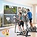 Crosstrainer für Zuhause,3-in-1-Crosstrainer mit 16 stufiger Widerstand,LCD Monitor, Wasserflaschen-und Gerätehalter, 6KG Schwungrad,Belastbar Bis 287LBS,Aerobic-Ellipsentrainer