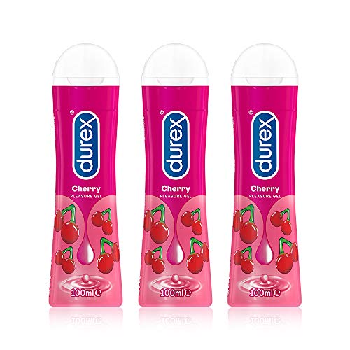 Image of Durex - Cheeky Cherry Lube - 100ml x 3