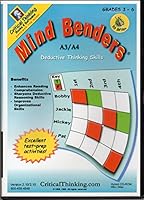 Mind Benders: Deductive Thinking Skills, Grades 3-6 0894557297 Book Cover