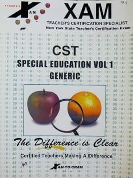 Paperback CST - Special Education Vol. 1 - Generic Book