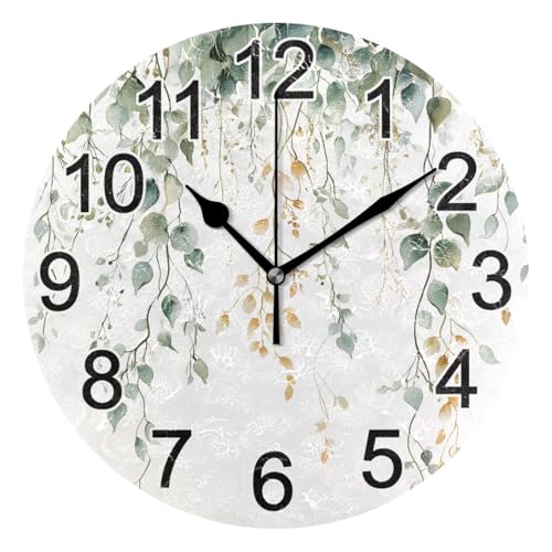 Horloge murale décorative sauge, cadeau maison idéal - 2