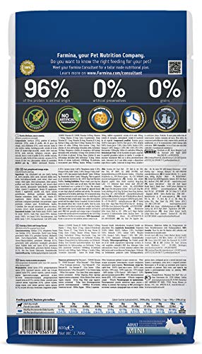 FARMINA-ND-Ocean-Premium-Dry-Dog-Pet-Food-Grain-Free-Adult-Mini-Breed-08-kg-Codfish-Pumpkin-and-Orange