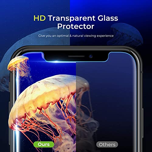 Oribox Glass Screen Protector For Iphone 11 Pro Max,Xs Max (6.5 Inch) Tempered Glass Screen Protector,3-Pack Clear, 3 Count (Pack Of 1) #TOP6