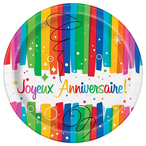 Unique Party - Articles de Fête Joyeux Anniversaire Kit