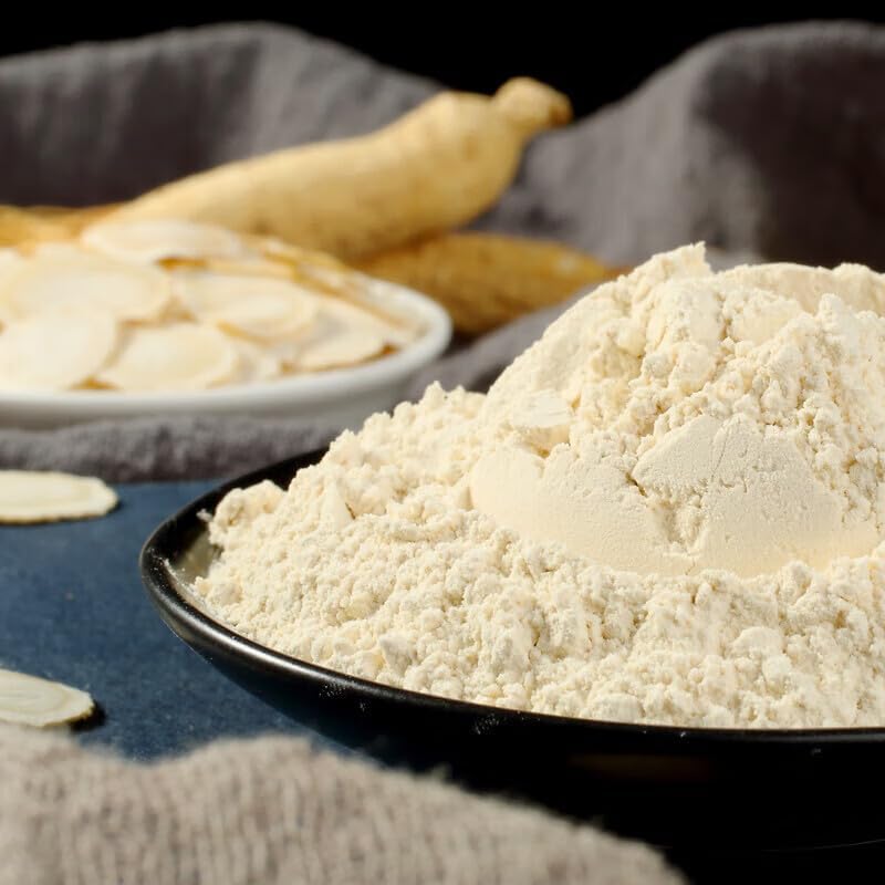 Miniatura 7 de Polvo de raíz de ginseng Wisconsin de 8.81 onzas, sin OMG, sin gluten, en polvo, utiliza el suplemento de hierbas de ginseng americano para batidos,