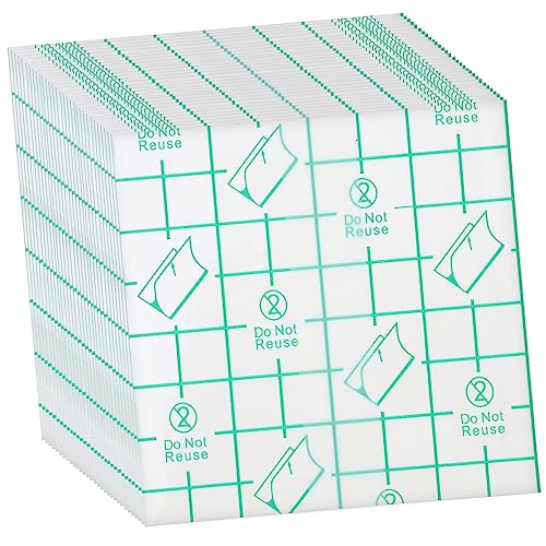 BEBEMOKO Paletas adhesivas desechables para mezclar maquillaje, 200 unidades, en blanco, para base y mezcla de colores