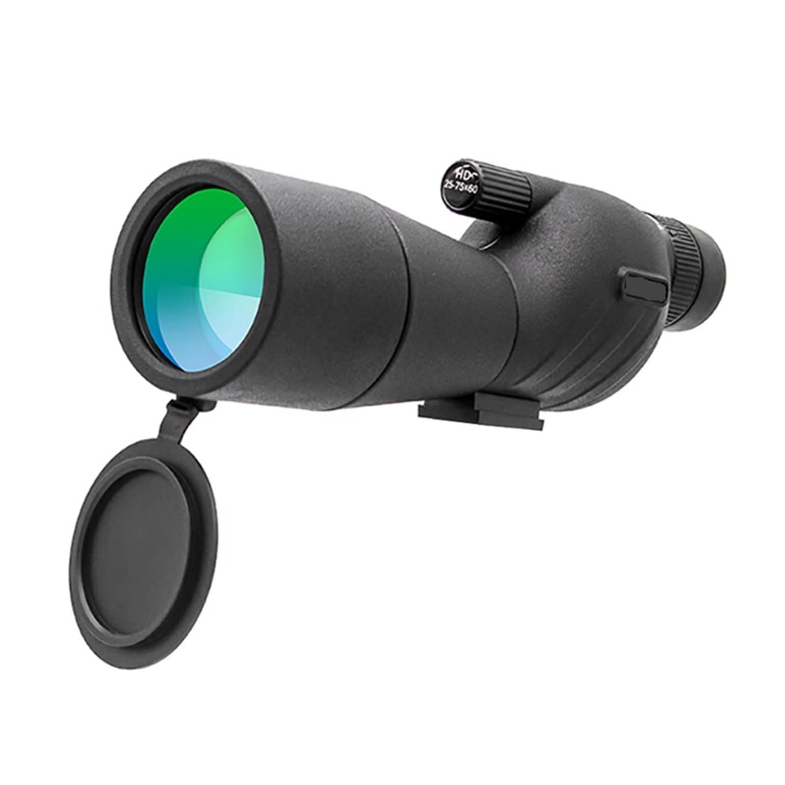 25-75x60 Luneta Teleskop Z Powiększeniem BAK4 Pryzmat Wodoodporny Mocny Monokular Do Obserwacji Ptaków Strzelanie Celu Outdoor Camping WyraźNe PowięKszenie(Black standard)