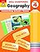 Evan-Moor Skill Sharpeners: Geography, Grade 4 Activity Book - Supplemental At-Home Resource Geography Skills Workbook