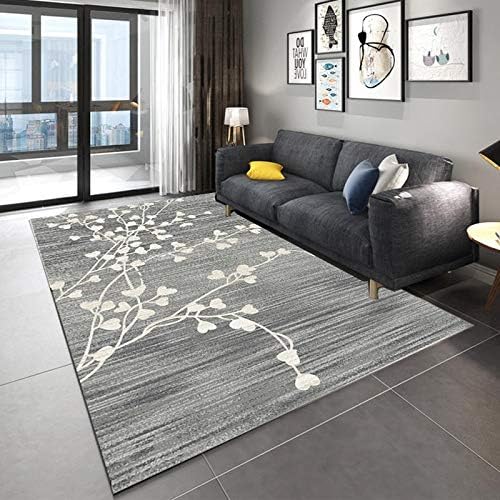DAIDAIDT Rug For Living Room Modern Printing 3D Geometric Floor Rug Non-Slip Antifouling Carpet For Parlor