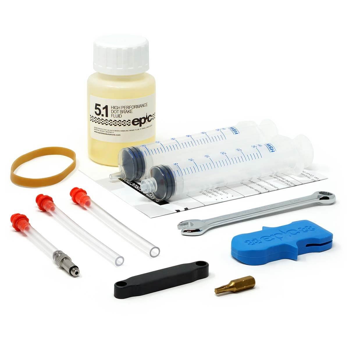 epic Hope Bleed Kit & DOT 5.1 Fluid | Fits Mono, Moto, Tech, RX4 & XCR Pro Models