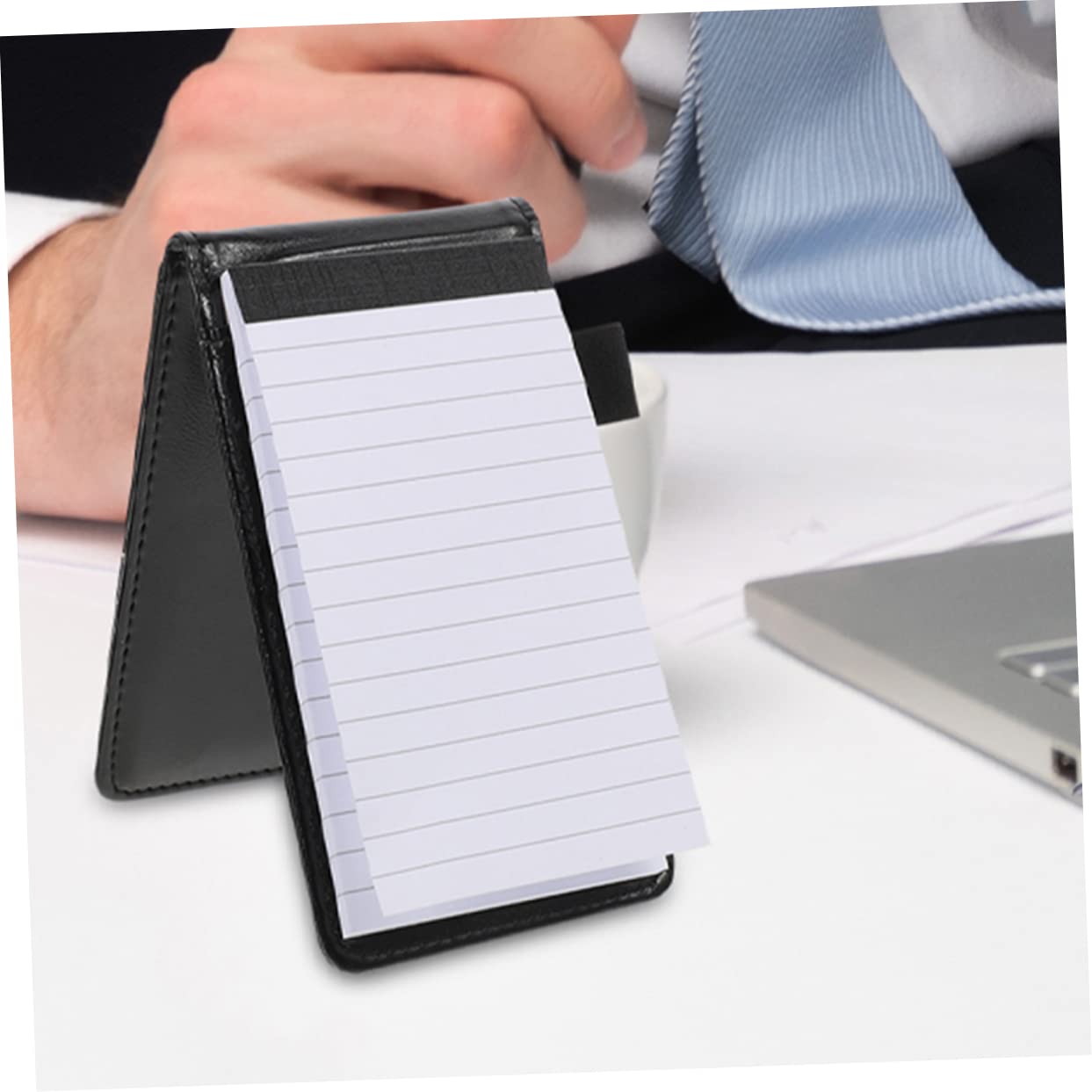 Lurrose 4 Ensembles Carnet De Travail Carnet De Planificateur Fournitures Autocollants Stylo Workbook Journaling Cahier D'écriture D'affaires Cahier Pour Journal Faux Cuir 2 Pièces * 4