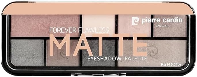 Pierre Cardin Forever Flawless Matte Eyeshadow Palette - Far Paleti (8'li)