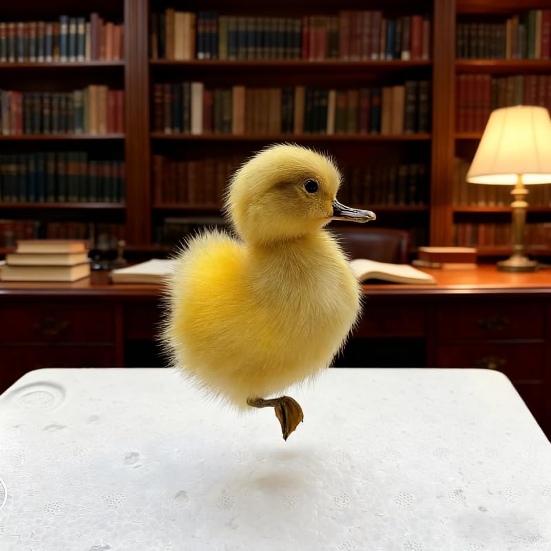 Image of Realistic Duck Taxidermy Specimen - Perfect for Collecting, and Easter Decor，Taxidermy Animals