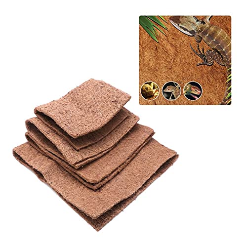 Reptiel Bed Mat Tortoise Hagedis Klimmen Huisdier Speciale Mat Tortoise Coir Coconut Palm Pad Box Landscaping Mats 4… - Afbeelding 4