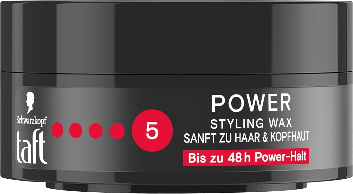 3 Wetter Taft Schwarzkopf Power Wax 75 ml