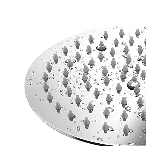 Image of High Pressure Shower Head, Sinzau 10 Inch Round Rain Showerhead, 304 Stainless Steel, Ultra-Thin Design, Best Pressure Boosting