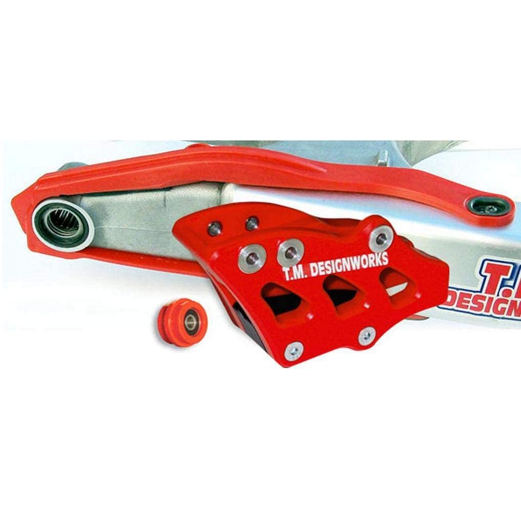 WorldCare® Dirt Multi-Purpose Chain Slide-N-Guide Kit FE2 Guide - Red YCP-OR5-RD