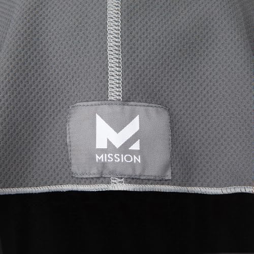 Image of MISSION Cooling Hoodie Towel, Evaporative Cool Technology, Cools Instantly When Wet, UPF 50 Sun Protection, Contours Your Head to Stay in Place, Great for Sports, Fitness, Gym
