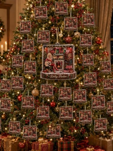 Dolly Christmas Ornament Tree Parton Pink Memorial Decorations Home Decor - image 5