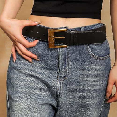 Elegant PU Leather Corset Band Adjustable Waistband Wide Waist Belt for Office Women Dress Sweater Waist Decoration3